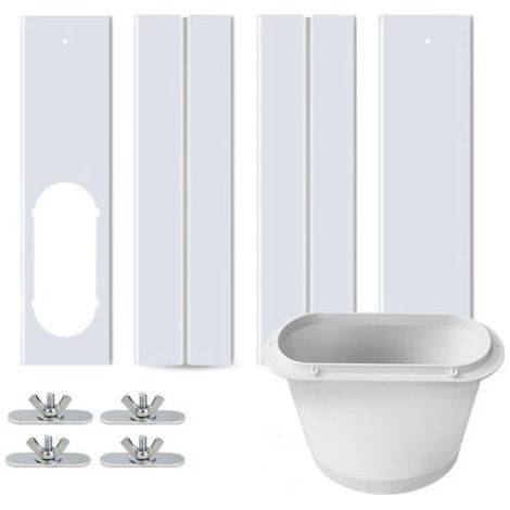Lot de 4 Kit Calfeutrage Climatiseur Mobile, Joint Porte Fenetre Climatiseur Mobile (1/4)