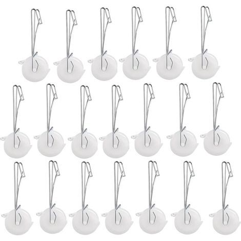 Lot de 20 crochets à rouleau de support pour tomates avec ficelle de 15 m, kit de treillis de serre, crochet durable pour empêcher les tomates de pincer ou de tomber, kit de treillis de vigne (1/4)