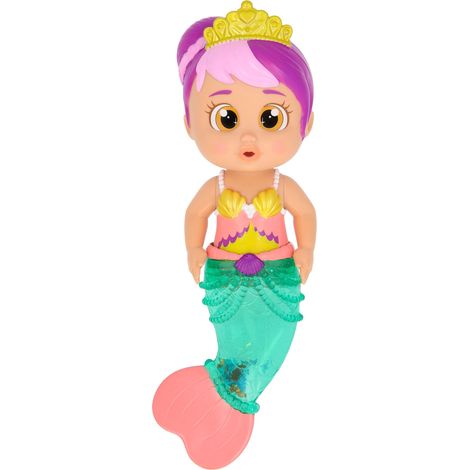 BLOOPIES Shimmer Mermaids Emma, Giocattolo d'Acqua, Sirena con Coda Scintillante Piena di Charms che Spruzza Acqua, Giocattolo Regalo per Bambini dai 18 Mesi in su (1/5)