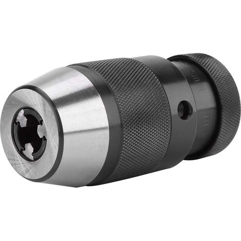 Acier auto-serrant mandrin, 1 pc 0-13mm 1/2 mandrin auto-serrant en acier sans clé B16 pour tour perceuse électrique mandrin de presse (1/5)