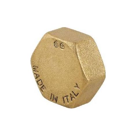 BOUCHON FEMELLE EN LAITON JAUNE Dimensions : 1"1/2