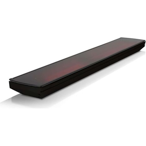 Heatscope Vision Heizstrahler 2200 W Carbonstrahler IP44 Schwarz 116x18,4x8,7 cm (1/3)