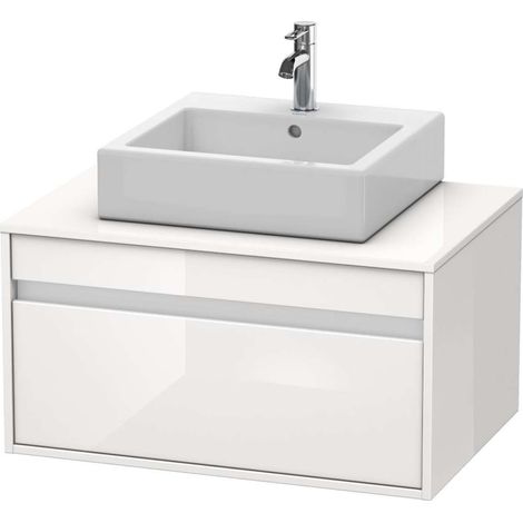 Duravit Ketho consola mueble bajo lavabo, suspendido, 800x426x550 (1/2)