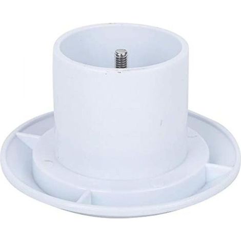 ALLIANDISEntrée d'eau de piscine en plastique ABS résistant à l'usure, insert intérieur de 3 pouces réglable, entrée d'eau de piscine, vidange, outil utile, accessoire (1/4)