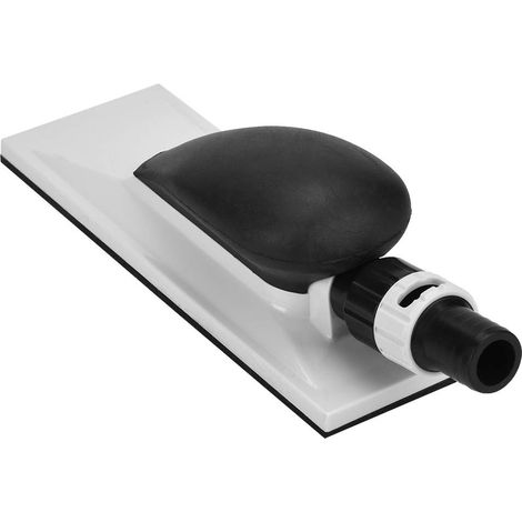 Ponceuse à main sans poussière – Bloc de ponçage 200x70mm – Pour cloisons sèches, bois et métal – Collecte de poussière intégrée (1/5)