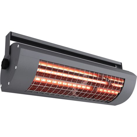 Solamagic ECO+ HP Infrarotheizstrahler 2000 Watt Kurzwellenstrahler Wand/Decke ECO+ HP 2000 W in nano-anthrazit 9100880