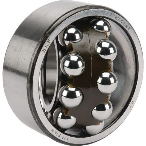 Self-aligning ball bearing 35x80x31mm SKF SKF 2307ETN9C3