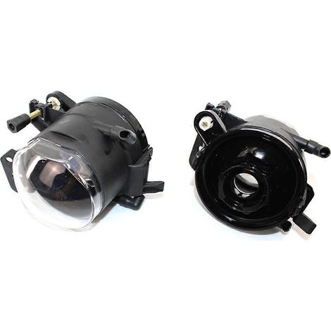 1 paire de coques de feux antibrouillard avant sans ampoule pour BMW Série 5 E60 325i 525i (2003-2008) 63176910791 63176910792 (1/5)
