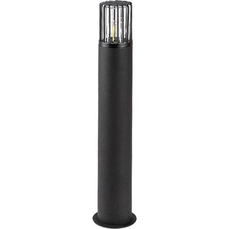 HAREN, OUTDOOR FLOOR LAMP, BLACK ALUMINIUM LAMP WITH TRANSPA (1/5)