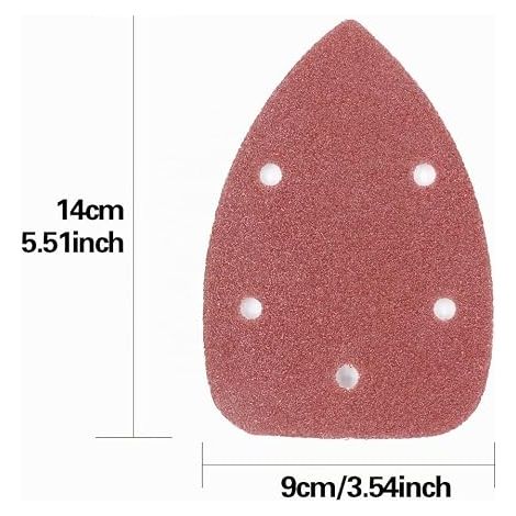 Mouse Sander Sanding Discs Sanding Belts for Sander 10 Sizes (1/4)