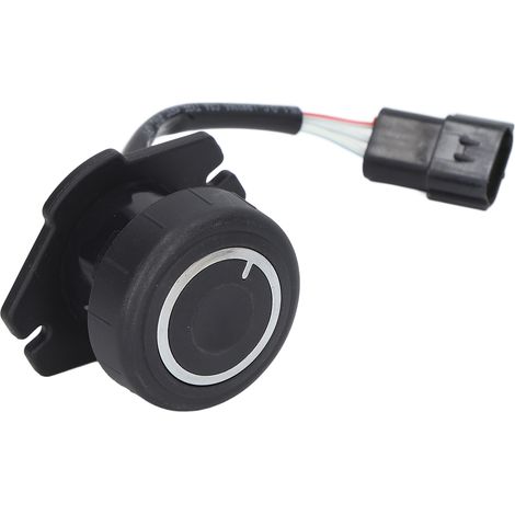 Sélecteur de carburant 300661-00004, matériau ABS, bouton de moteur d'accélérateur à 3 broches, convient aux pelles Daewoo DH80, DH150, DH220, DH225. (1/5)