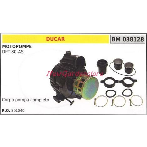 DUCAR Motorpumpe DPT 80-AS Gehäuse 038128