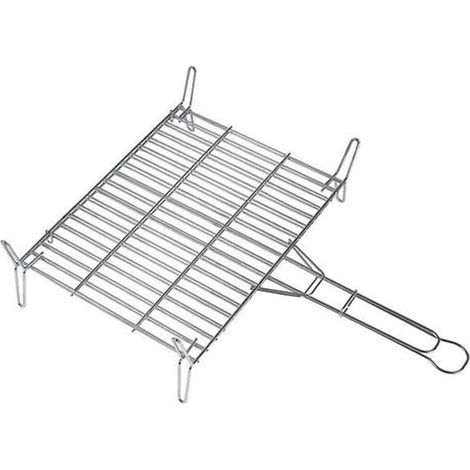 PARRILLA DOBLE GALVANIZADA 30x30 CM
