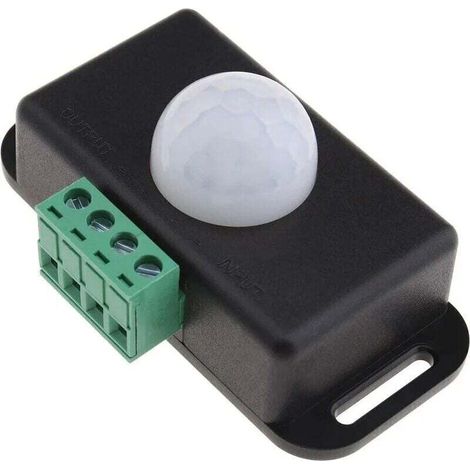 Capteur de mouvement infrarouge détecteur de commutateur contrôleur PIR infrarouge corps humain inductance LED bandes éclairage 12V 24V (1/4)