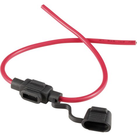 TRU COMPONENTS  Kfz Flachsicherungs-Halter Flachsicherung Mini  30 A 3.31 mm² 1 St.