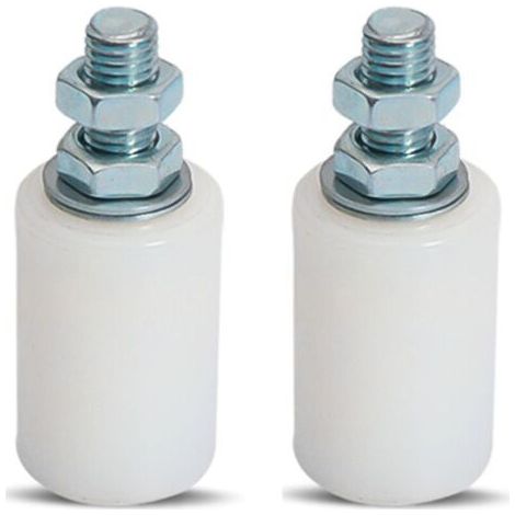 Pair Lot de 2 Guide Rollers for Sliding Doors, Sliding Door Guides or Other Applications 30 x 40 mm (Nylon) (1/5)