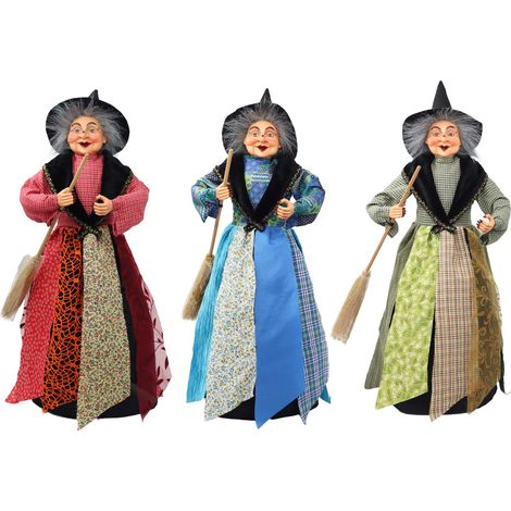 Figura di strega mitologica 3U in PVC Decorazione per la casa colorata (1/5)