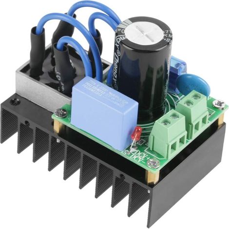 Hochleistungs-Gleichrichtermodul, Mehrfachschutz-Netzteilplatine, 5–34 V AC auf 7–50 V DC (1/5)