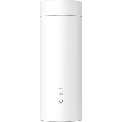 VIOMI Elektrische Thermosflasche, tragbarer Becher, Edelstahl-Heizbecher für Tee und Kaffee