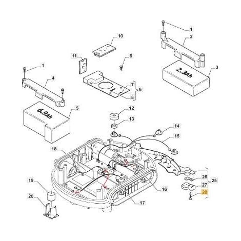 ORIGINAL STIGA V-SENSOR-KIT – 1126-1068-01