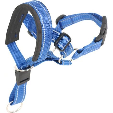 Anti-Zug-Halsband für große Hunde Anti-Zug-Maulkorb für große Hunderassen verstellbare weiche Hundehaube Nasenriemen für einfache Kontrolle beim (1/3)