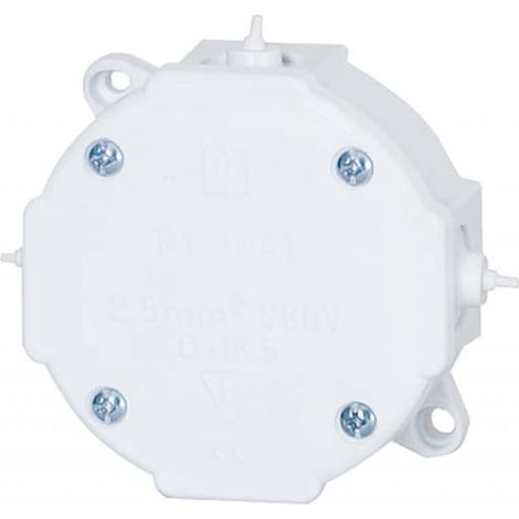 Aufputz-Installationsdose 80x36mm mit Klemmen IP44 Pak-Plast P1Z
