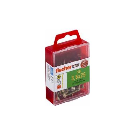 fischer Power-Fast 3,5x25 Senkk. gevz VG PZ (1/2)