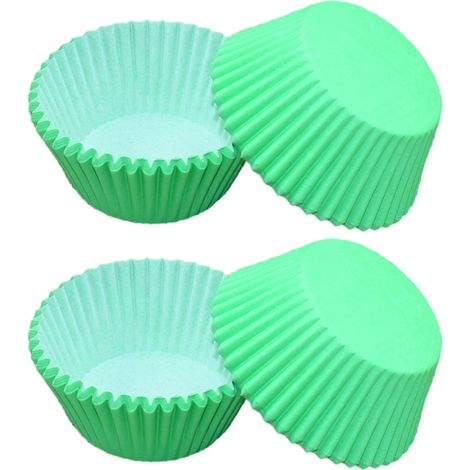 Cupcake Liners - Papier Anti-adhésif Standard - Pour Moules à Muffins et Cakes Individuels - Lot de 100 (1/5)