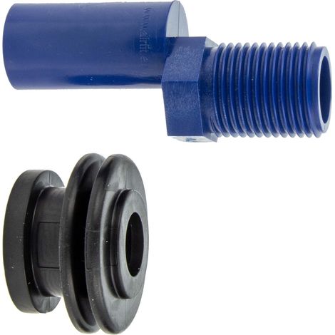 airfit Urinal Zulauf-Set 1/2"Versprung 5mm, mit Dichtung (1/5)