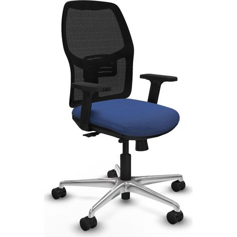 Chaise piqueras y crespo Alfera noir accoudoirs ajustables (1/2)