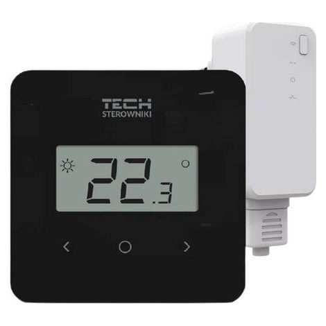 Tech Regulador T-2.2 negro termostato caldera preciso