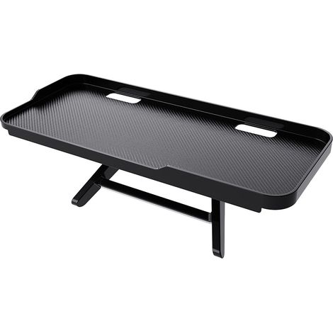 Questo supporto multifunzionale per monitor è dotato di un organizer regolabile adatto a TV, decoder, router e piccoli oggetti. Realizzato in resistente materiale ABS, è ideale per case, uffici e hote