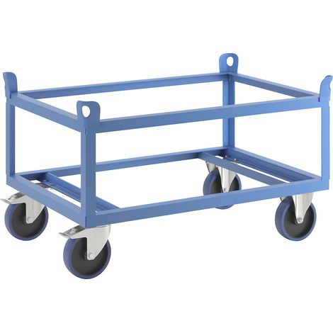 eurokraft pro, Plateau roulant en acier, pour palettes Europe, (1/5)