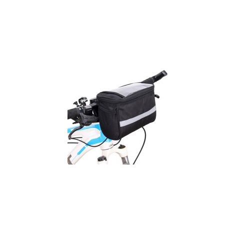 Sacoche de guidon pour vélo, rangement étanche, compatible avec les vélos électriques (1/5)