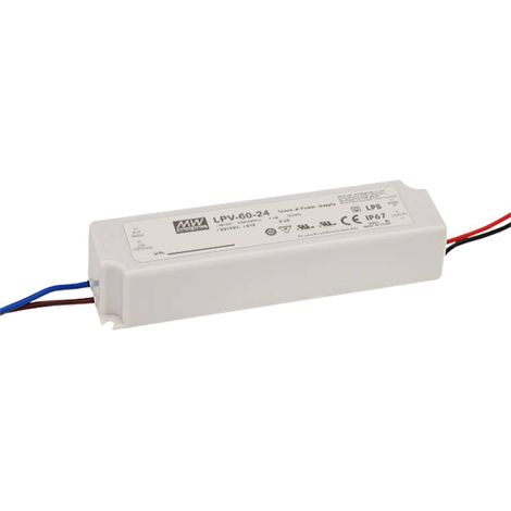 Driver LED Mean Well LPV-60-5 5 V DC 8 A (1/3)