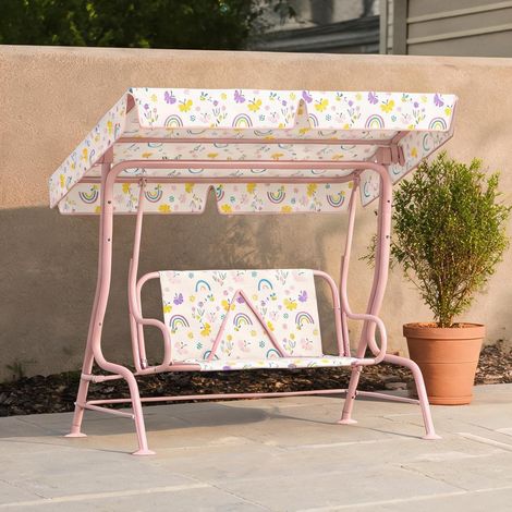 Ensemble table et chaises enfant coloris rose 112 x 75 x 120 cm (1/5)