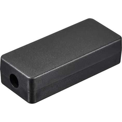 Mini Antipoussière Jonction Boîte 60x25x16mm ABS pour Électrique Projet Noir Paquet de 5 (1/5)