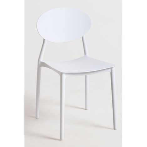 Sillas Comedor - Silla Bután - Blanco (1/5)