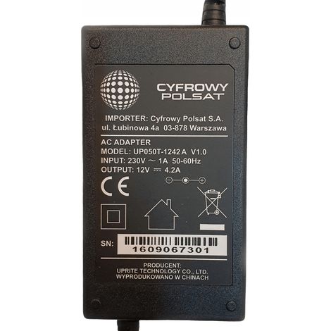 Alimentazione decoder EvoBox Nuovo Cyfrowy Polsat 24 mesi (1/2)