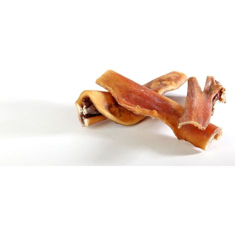 L&S Hundesnack Rinderkopfhaut 500g Rinderhaut