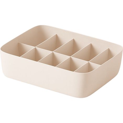 Aufbewahrungsboxen aus Kunststoff, offene Küchenbehälter, modulare Boxen für Haushalt und Kleiderschrank, multifunktionale Tabletts und Allzwecktabletts.