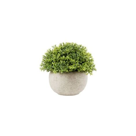 Lot de 2 plantes artificielles en pot, larmes de bébé vertes, décoration salle de bain – (1/5)