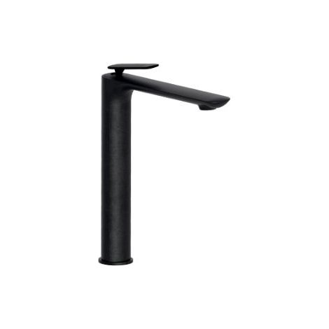 Mitigeur lavabo avec vidage Up & Down Chromé Noir Brossé FOIL - CRISTINA ONDYNA FL22775 (1/2)