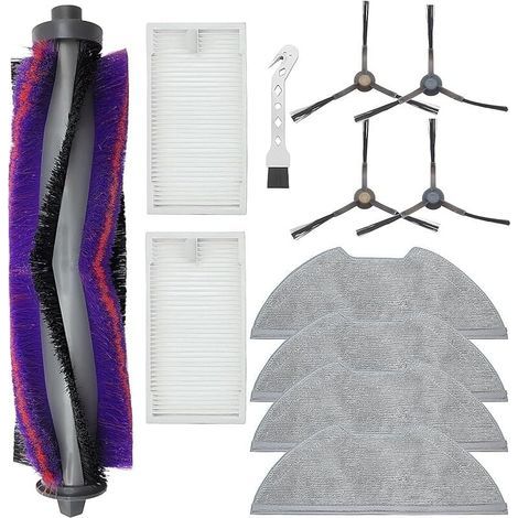 Kit de accesorios para Eureka NERE10s E10S, u200Bu200Bu200Bu200B para Obode A8 A8 Plus, para repuestos de aspiradora Midea M9, (1/4)
