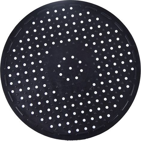 Tapis d'évier en caoutchouc tapis de bassin tapis de filtre à eau de cuisine tapis antidérapant pour évier noir, noir, paquet de 1 (1/4)