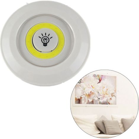 Kabelloses, intelligentes COB-Touch-LED-Nachtlicht mit Fernbedienung, ideal für Küchen, Schränke, Treppenhäuser und Badezimmer. (1/5)