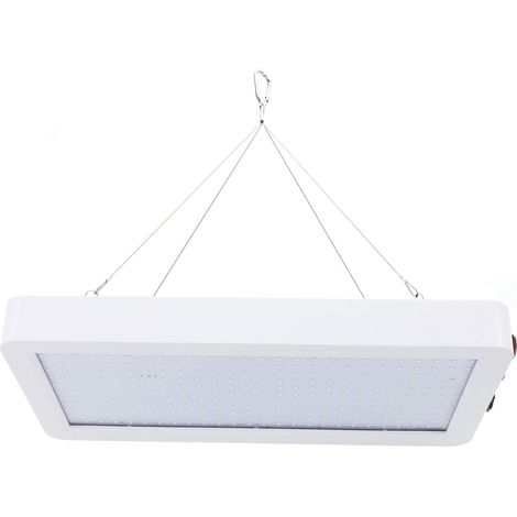 Lampe de culture LED à spectre complet 2000 W avec double interrupteur et 3 vitesses pour plantes d'intérieur (croissance et floraison). Prise UE 100-277 V.