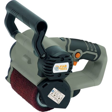 Fartools One REX ONE 80 Rinnovatore compatto 420 W, spazzola in fibra sintetica.80 mm/L100 mm, 1500 – 3600 giri/min, molte spazzole adattabili, decapaggio superfici medie, tortora