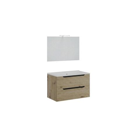 MOBILE BAGNO COMFORT 2C DOGATO 80 ROVERE ORO