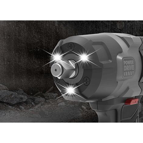 Avvitatore impulsi 1/2" brushless 18v senza batteria Caterpillar dx7020b (1/3)